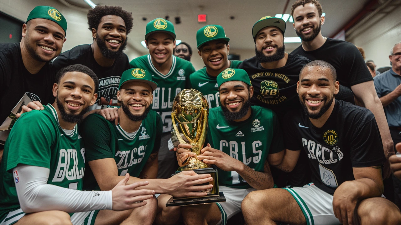 Boston Celtics Celebrate Historic 18th NBA Championship with Triumphant Game 5 Win Over Dallas Mavericks