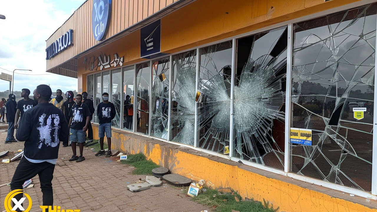 Protesters Storm and Loot MP Oscar Sudi's Recently Opened Club in Eldoret