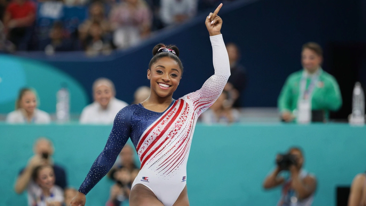 Simone Biles Returns to Compete in the Olympic Gymnastics All-Around Final