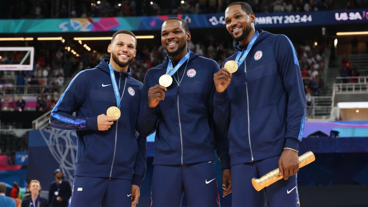 LeBron James Leads Team USA to Gold, Dubs Squad 'The Avengers'